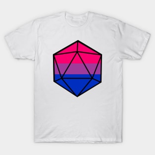 Bisexual Pride d20 T-Shirt